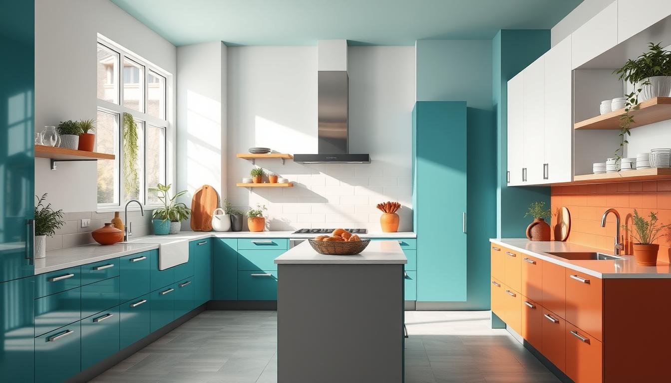 Spice Up Your Space: 15 Stunning Kitchen Color Combinations to Inspire You.