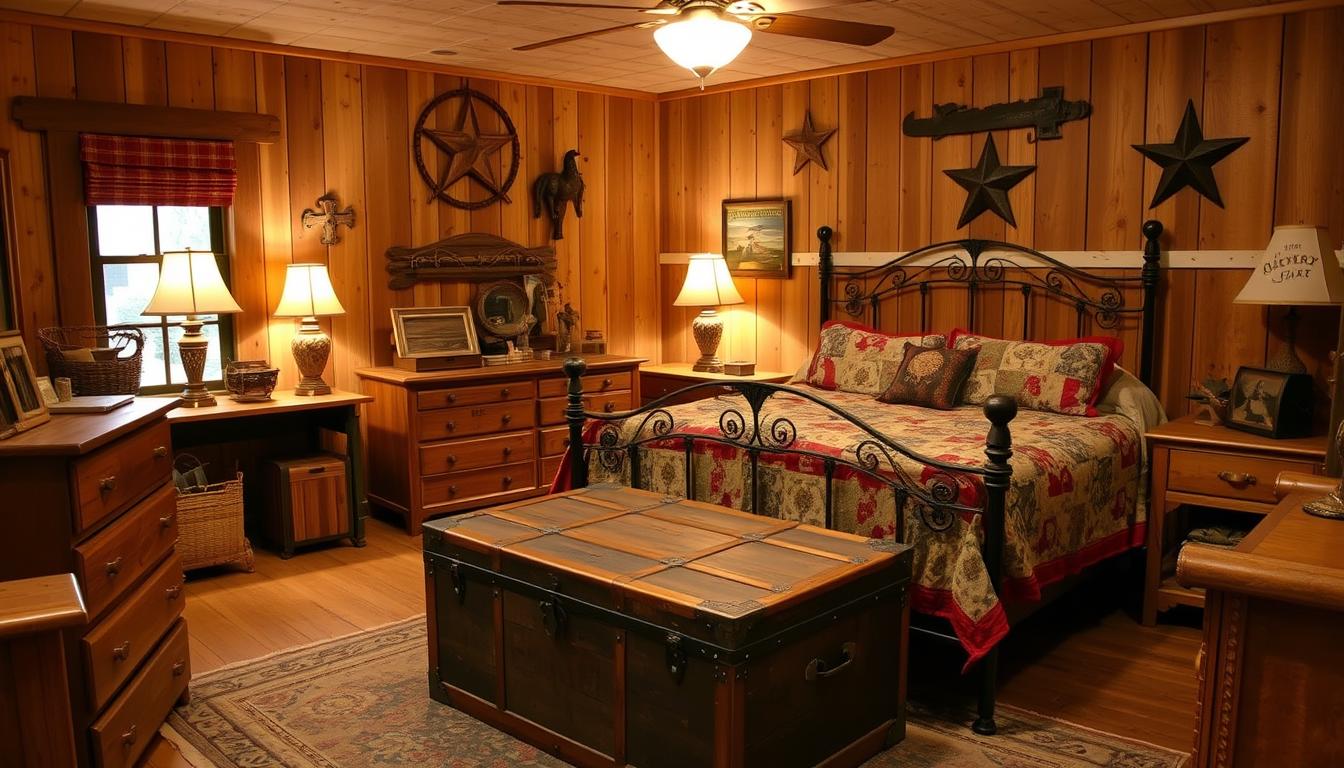 10 Stunning Vintage Western Bedroom Ideas.