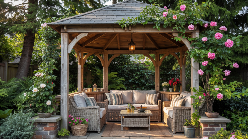 10 Stunning Backyard Gazebo Ideas.