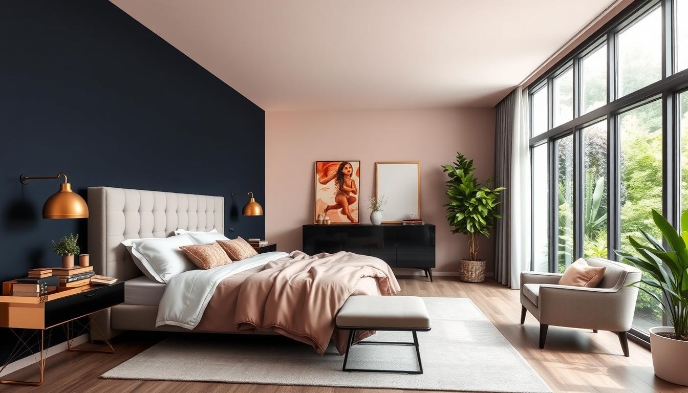 Elegant Modern Bedroom Color Combination Ideas.