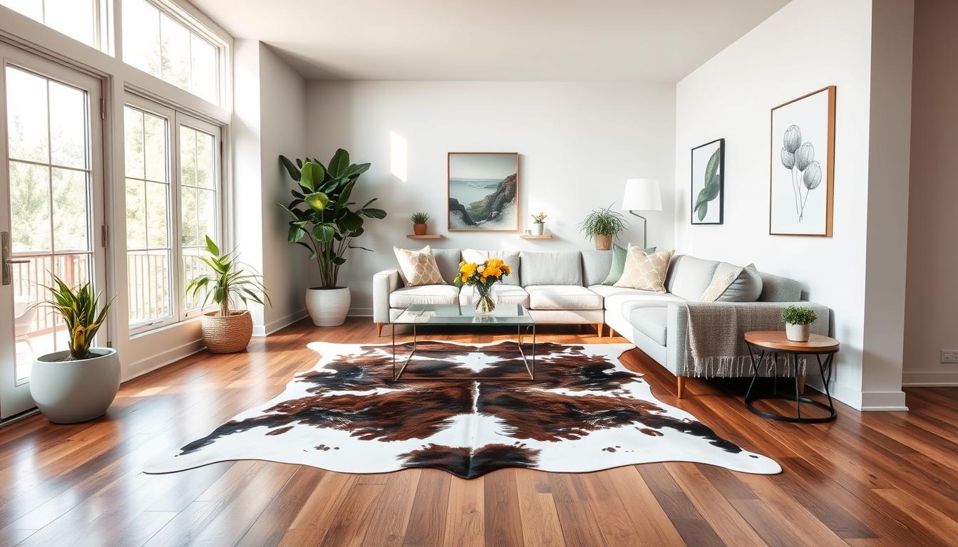 Unique Cowhide Rug Home Décor Ideas.