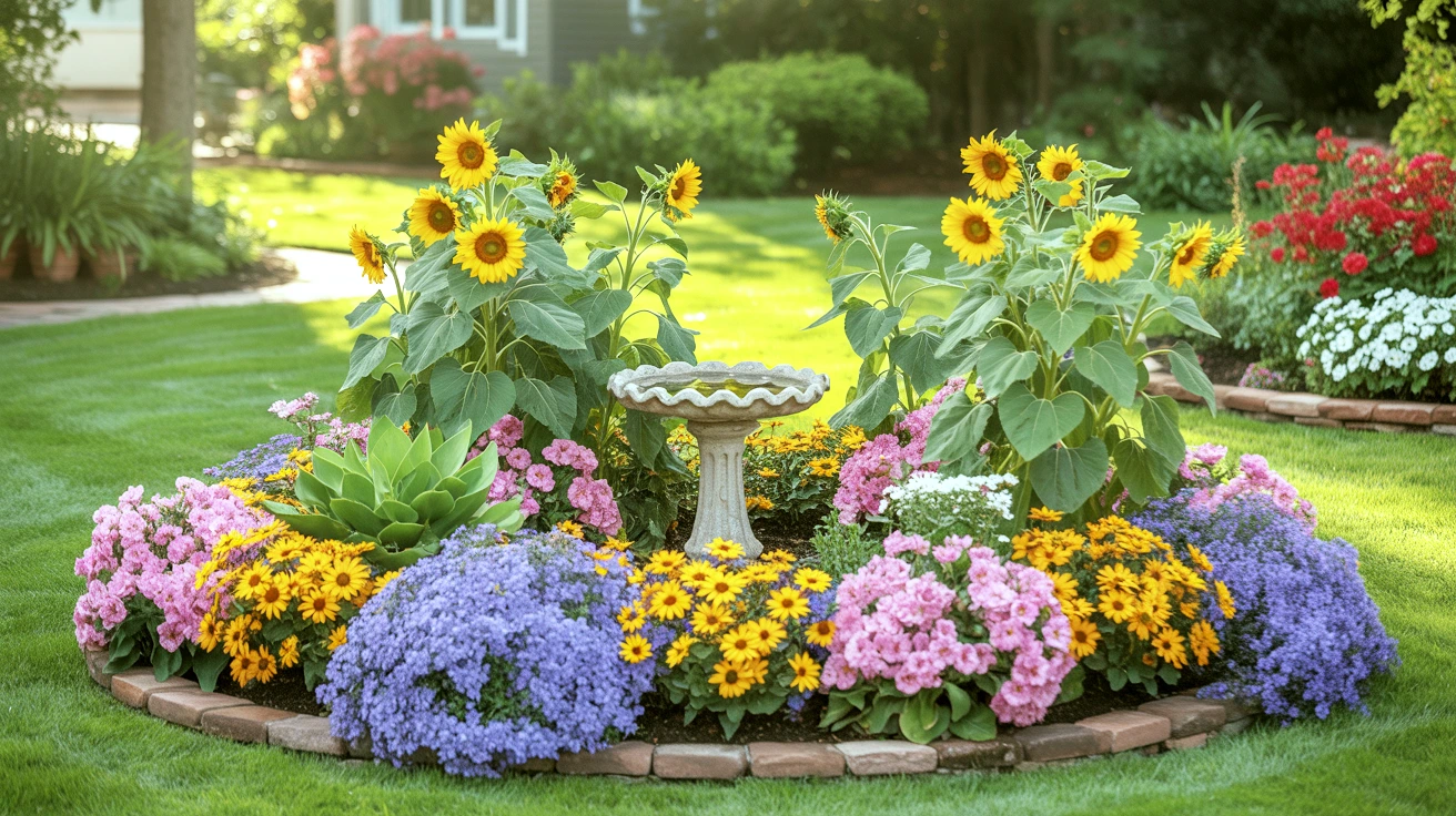 flower bed ideas