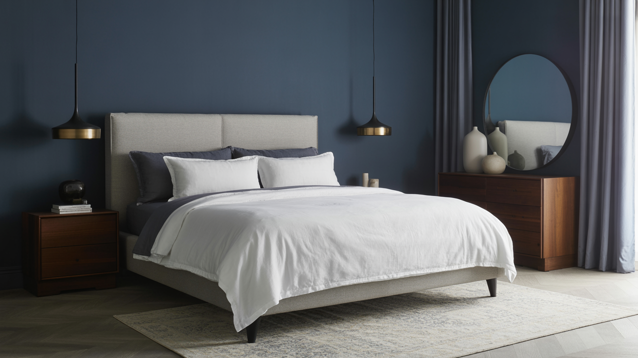 Elegant Modern Bedroom Color Combination Ideas.