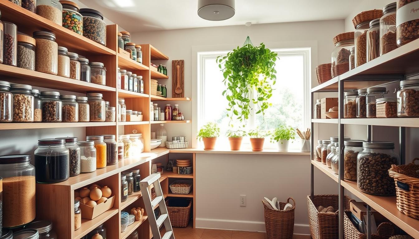 10 Simple Pantry Organization Ideas For A Clutter-Free Space.