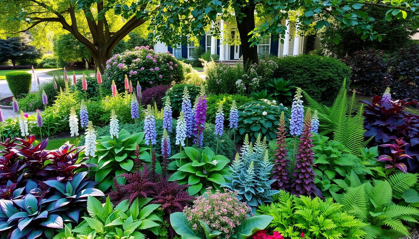 Top 10 Shade-Loving Perennials for a Lush Front Yard Garden.