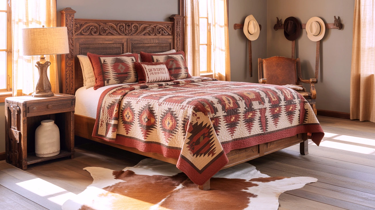 western bedroom décor ides