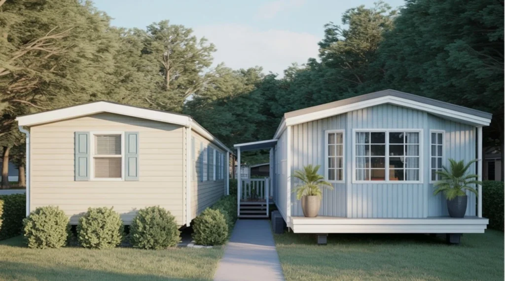 Single-wide vs Double-wide Mobile Homes