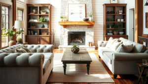 Modern Farmhouse Living Room Décor Ideas.