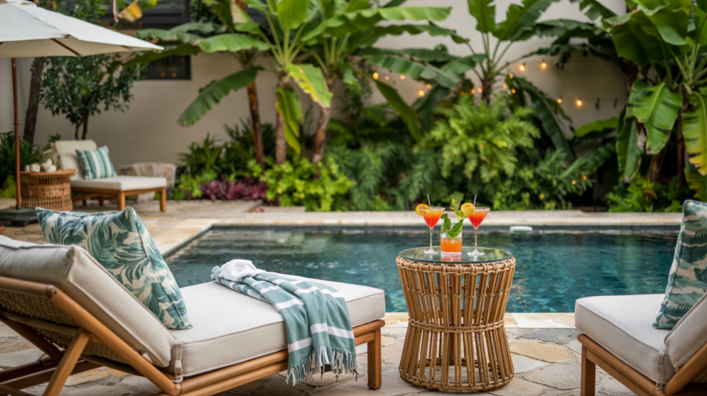 10 Stunning Poolside Décor Ideas For a Resort-Style Oasis.