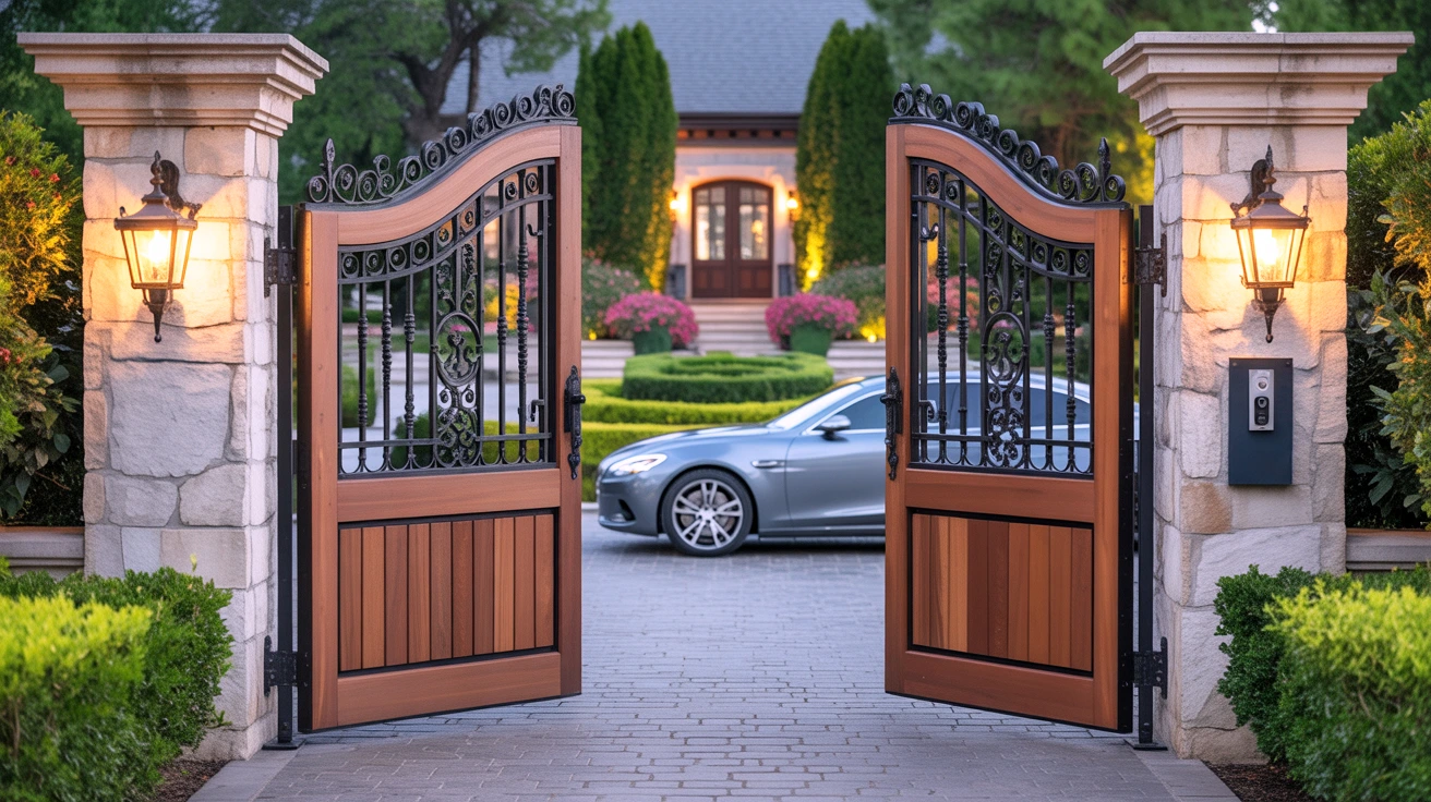 driveway gate ideas