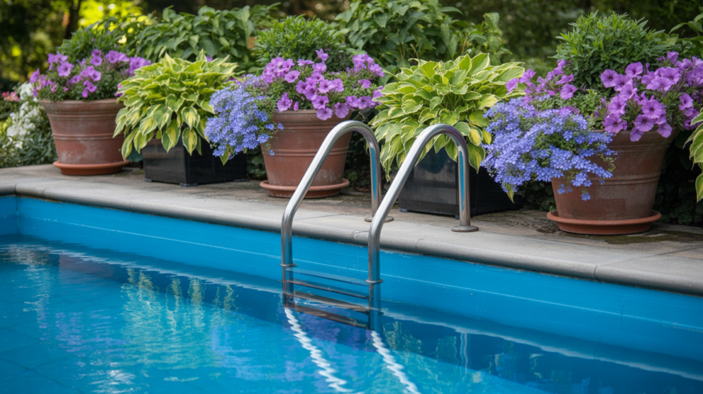 plants for poolside landscaping